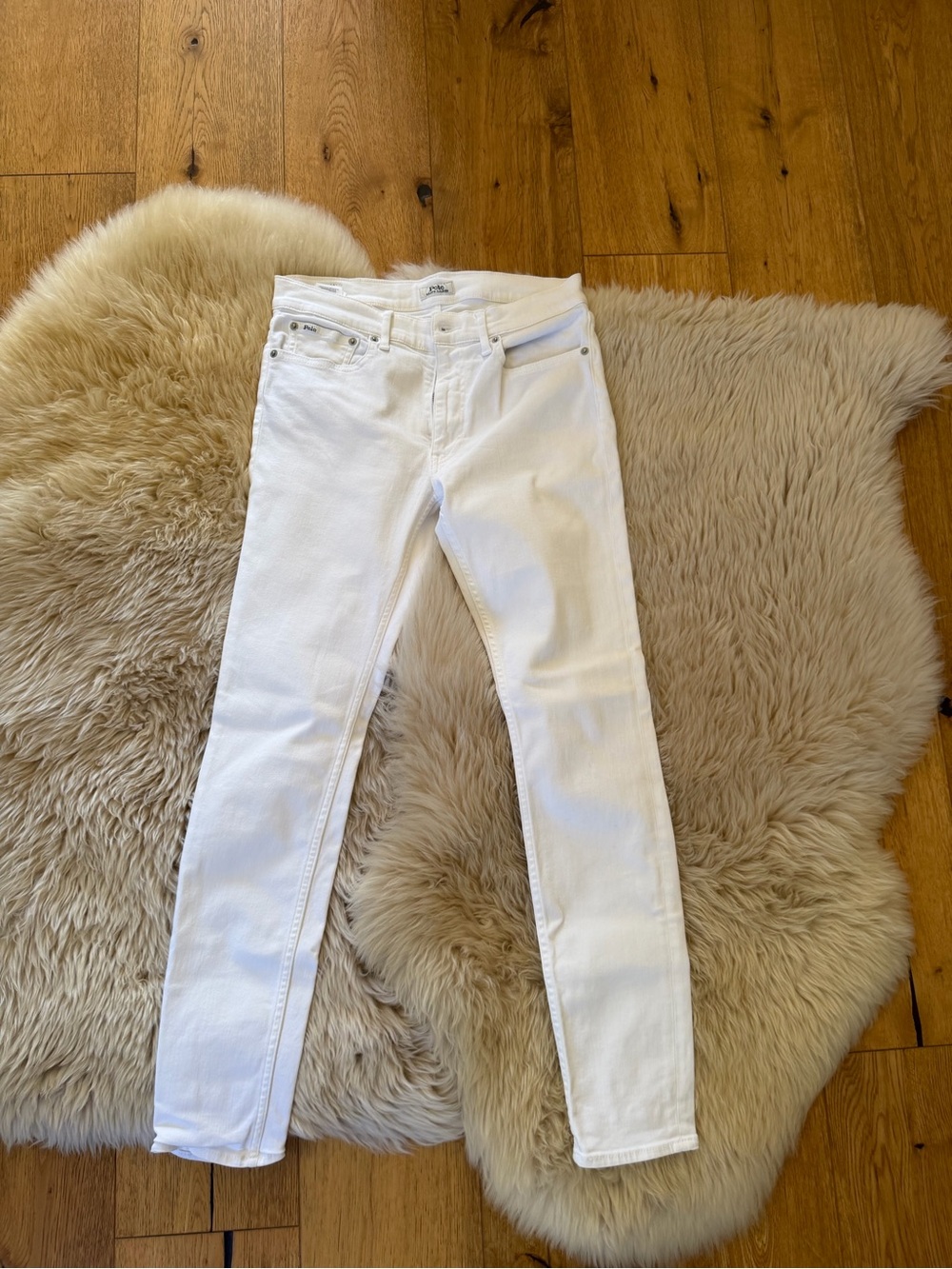 Ralph Lauren White Women's Skinny Jeans